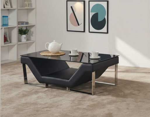 Tavolino da salotto Tavolino da caffè Design in vetro Comodini Tavolo Soggiorno