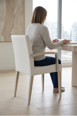Gruppo di sedie da pranzo moderne con poltrona, 4x subito nuovo