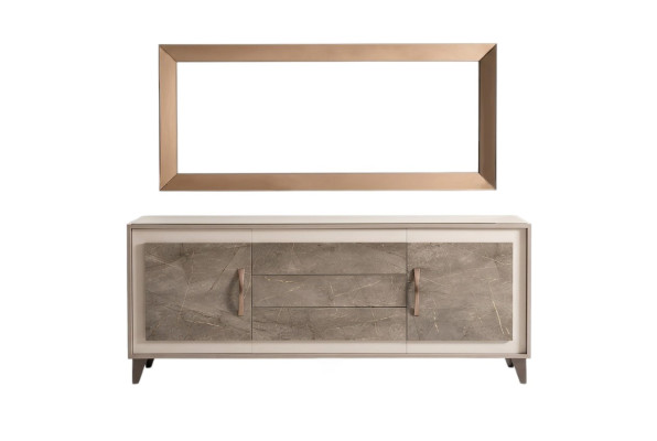 Comò credenza legno buffet vetrina lussuoso mobile set arredoclassic.