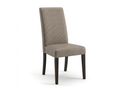 Sedia da pranzo poltrona monoposto in legno di lusso di classe design mobili nuovi arredoclassic