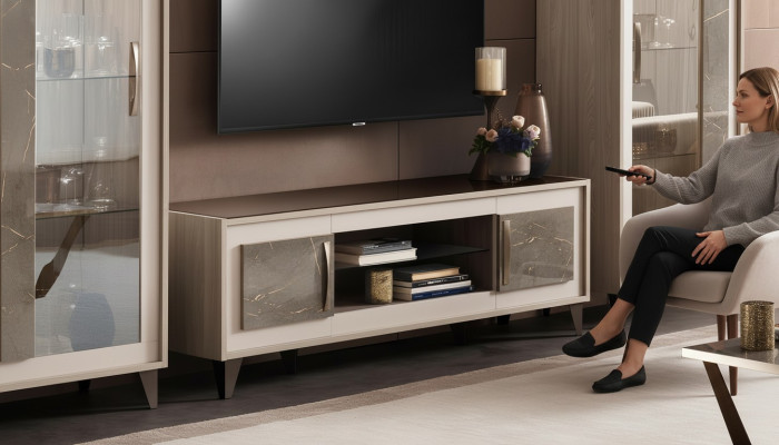 Mobili per TV design armadietto basso credenza storage guardaroba mobile soggiorno lusso