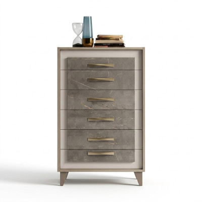 Comò Armadio Alto Sideboard Tavolino Comò Designer Legno Prezioso Mobili di Lusso