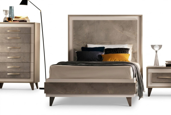 Letto imbottito Letti Letto Imbottita Legno Designer Hotel Design arredoclassic 120 cm