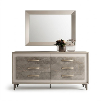 Comò 6 cassetti credenza mobiletto credenza comodini arredoclassico