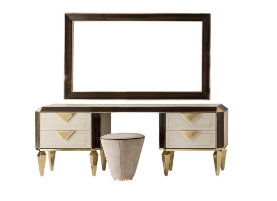 Console tavolo Tavolino da trucco Tavoli da toeletta Console arredoclassic Vetrina in legno