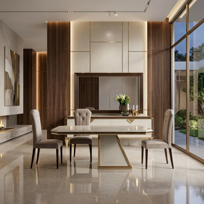 Mobile stilista tavolino basso armadio legno lusso scaffale credenza soggiorno