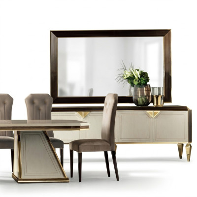 Mobile stilista tavolino basso armadio legno lusso scaffale credenza soggiorno