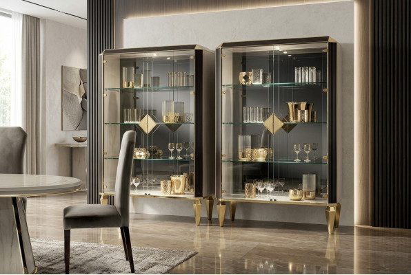 Designer mobili in legno di design italiani di stile moderno per il soggiorno