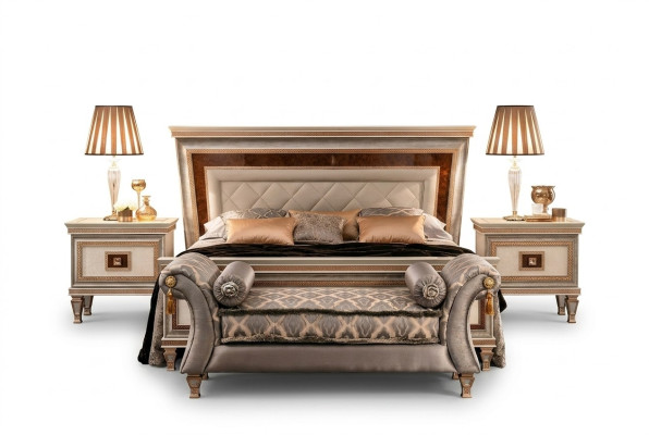 Letto matrimoniale design letto imbottito 180x200 letto matrimoniale arredamento classico mobili.