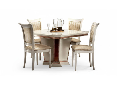 Barocco tavolo in legno gruppo sala da pranzo soggiorno design tavoli