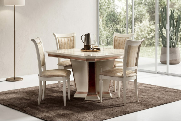 Set completo Tavolo da pranzo 4 sedie Set da pranzo Set da pranzo Legno Tavolo Tavoli 5 pezzi