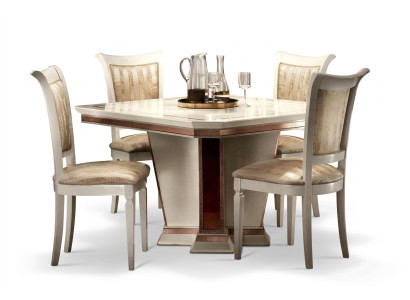 Set completo Tavolo da pranzo 4 sedie Set da pranzo Set da pranzo Legno Tavolo Tavoli 5 pezzi