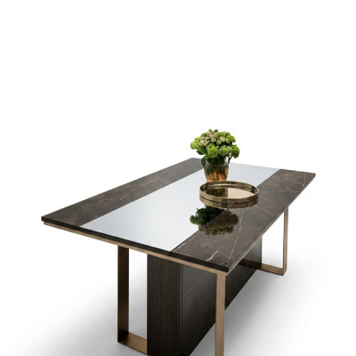 Tavolo da pranzo designer tavolo in legno soggiorno sala da pranzo classico 160x90 cm nuovo.