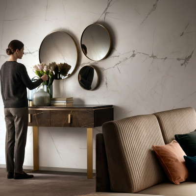 Tavolo consolle design in legno, tavolo consolle, tavoli consolle, tavolo da trucco, credenza.
