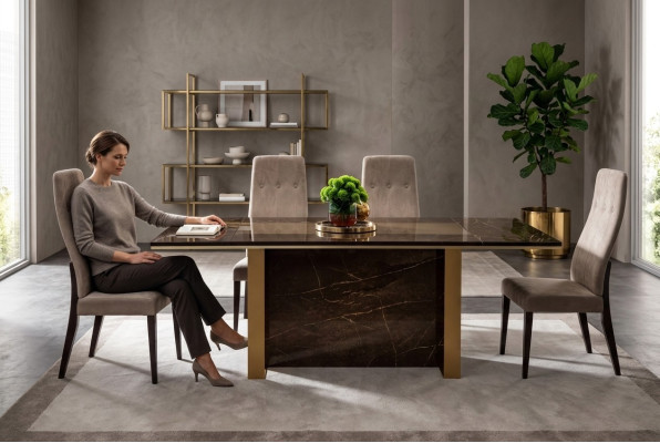 Designer tavolo da pranzo Design tavolo Legno sala da pranzo Tavolo da salotto Mobili italiani