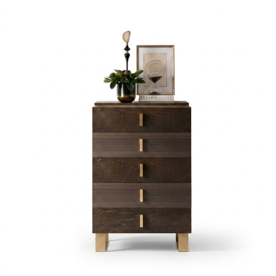 Comò Credenza Comò Credenze 5 cassetti Armadio alto Armadio Legno Nuovo