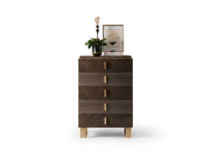 Comò Credenza Comò Credenze 5 cassetti Armadio alto Armadio Legno Nuovo
