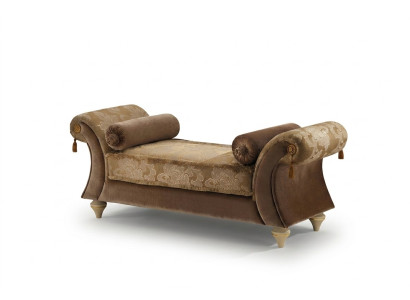 Chaiselongue Divano Letto Divano Poggiare Chaise Tessuto Barocco Rococò arredoclassico