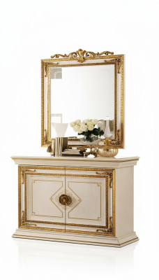 Antica commode in stile barocco per soggiorno camera da letto mensola credenza