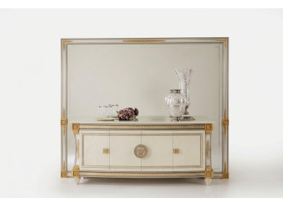 Buffet Tavolo da toeletta Comò Specchio Vera lavorazione a mano Stile barocco e rococò arredoclassico