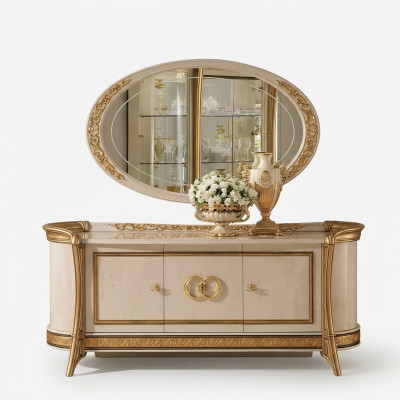 Comò, consolle, credenza, mobile basso, armadio, sala da pranzo