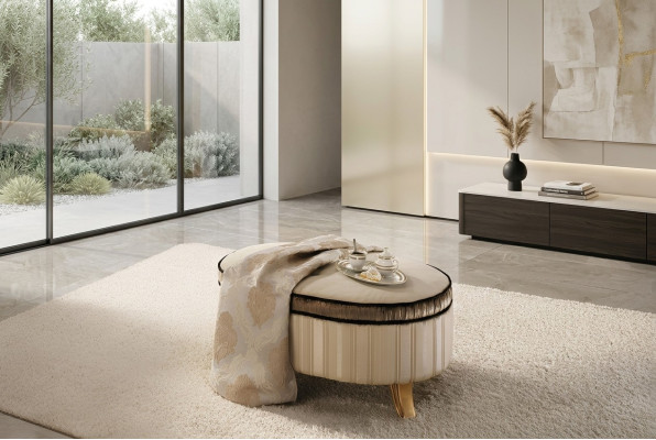 Design Pouf Poggiapiedi Ottomana Sedile Chaise Imbottito Pufa Panche