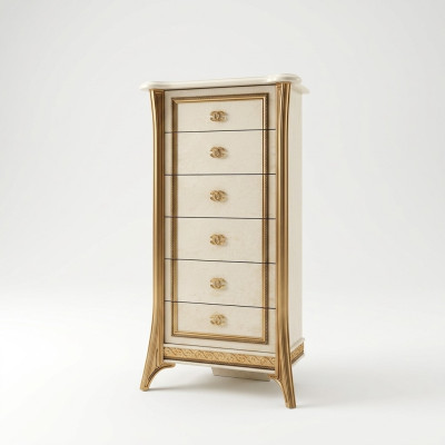 Mobiletti di design in legno di lusso comò armadietti scaffale armadio alto mobili