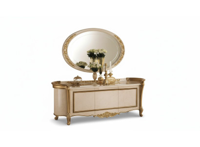 Specchio grande, specchio da parete xxl, design regale rococò barocco, specchio appeso.