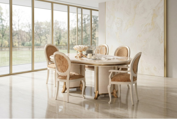 Divano 3 posti + 2 posti + poltrona, divano angolare, divano, arredamento classico, divani