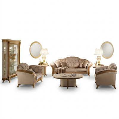 Divano componibile 3+2+1 posti Set di divani da soggiorno Divano Divano Set di mobili Sofas Arredoclassic.