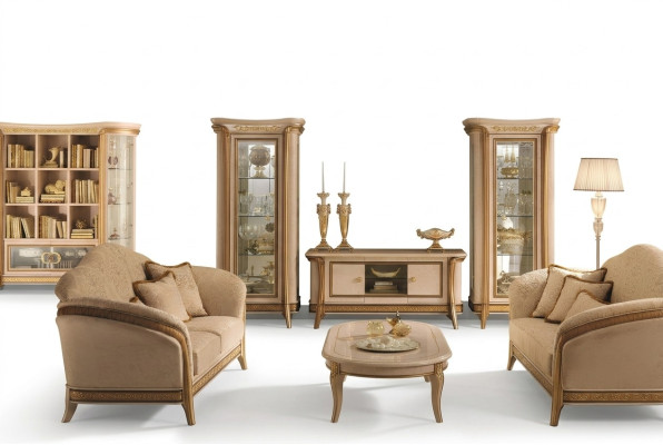 Mobile soggiorno design Sideboard 2x armadio Lowboard rtv credenza 3 pezzi Set Vetrina
