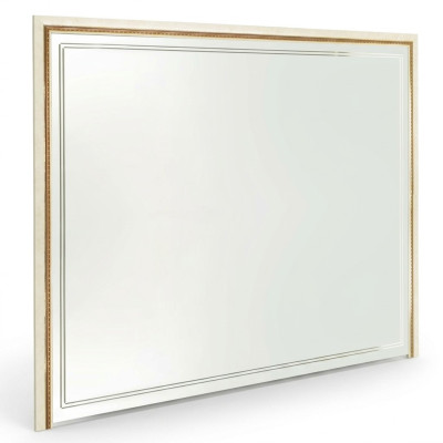 Specchio Specchio da parete Design ingresso Soggiorno Design in legno 270x215 arredoclassic