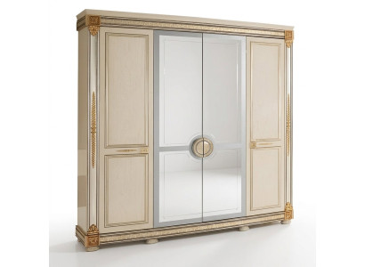 Armadio per abiti di lusso Armadi a specchio Mobili dai designer Abitazioni in legno nuove