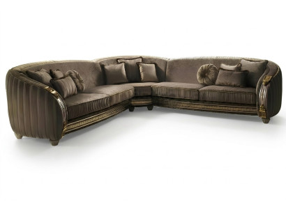 Divano a L in pelle, divano, divano ad angolo design per arredamento.