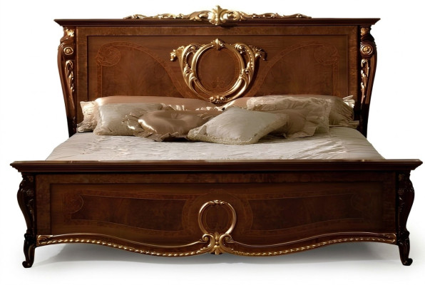 Mobili da camera da letto italiani Letto matrimoniale imbottito Design di lusso Letti matrimoniali Ehe Neu