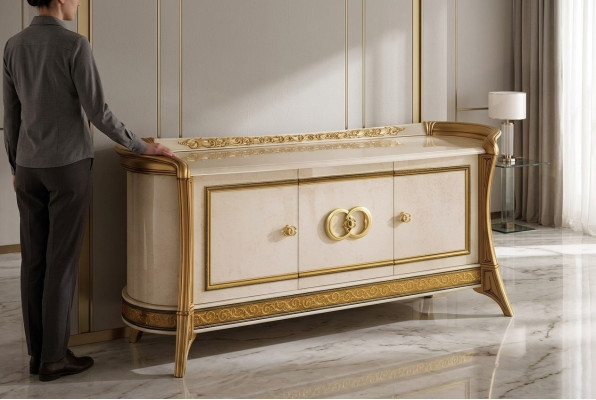 Comò classico, credenza in legno, mobili, cassettiere, credenza.