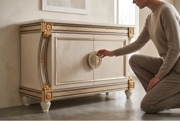 Comò credenza in legno armadio credenza design italiano mobili di lusso nuovi