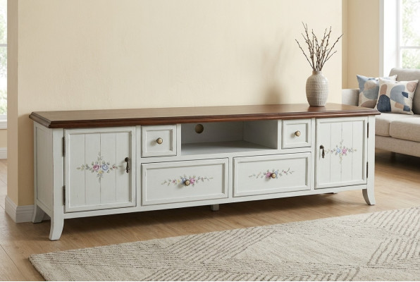 Comodino Sideboard Comodini Armadio da soggiorno Comodini Armadio TV in legno massello
