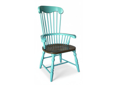 Sedia da designer lussuosa poltrona imbottita per sedie da sala da pranzo in stile country