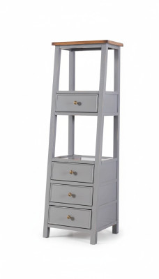 Scaffale Libreria in legno massello naturale Fatto a mano Ripiano Mensole Ufficio Vetrina