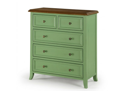 Verde cassettiera credenza armadietto mobile in vero legno nuovi