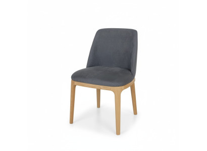 Sedia design poltrona poltrone sedie lounge legno massiccio tessuto legno poltrona nuova