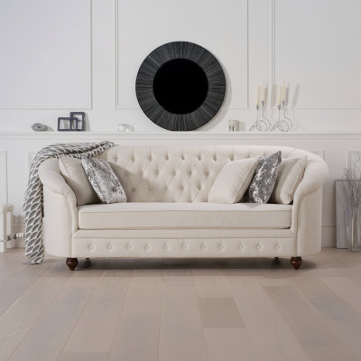 Beige Royal Divano - Mobili di design imbottiti di lusso Chesterfield