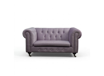 Chesterfield 2 posti classico lusso barocco rococò divano in tessuto pelle couch