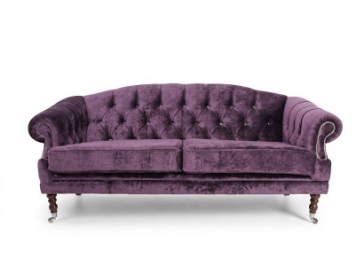 Barocco divano in velluto tessuto Chesterfield - divani di design