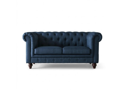 Mobili in stile inglese Chesterfield Divano a due posti Rosa Variopinto Giallo Blu Sofa