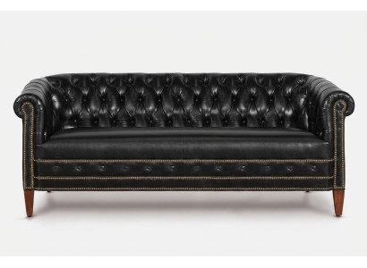 Divano Chesterfield in pelle 3+2+1 posti set divano divano letto.