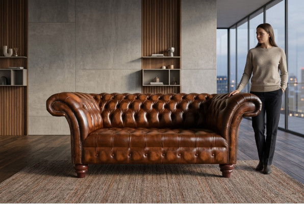 Sofà Design Divano a 2 posti Set di divani Divano in pelle Divano Imbottito Arredamento per ufficio