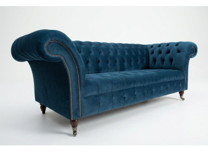 divano grande Chesterfield divano divano imbottito divano design divani velluto tessuto pelle nuovo