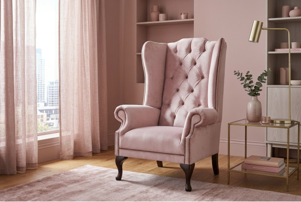 Chesterfield poltrona con braccioli singola divano divano relax imbottitura velluto pelle tessuto nuovo